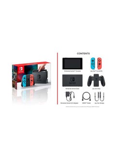 Nintendo Switch 32GB Console With Joycon - Black/Red/Blue  - Image 4