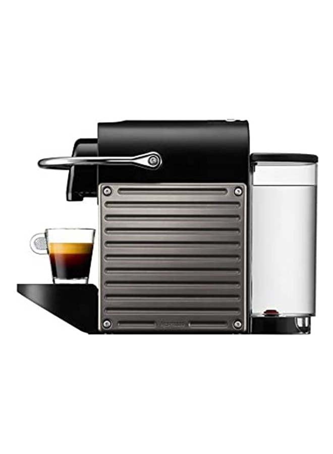 Nespresso - Pixie Bundle Coffee Machine 0 W C51BU-TI / C61-BU-TI Black/Silver - Image 1