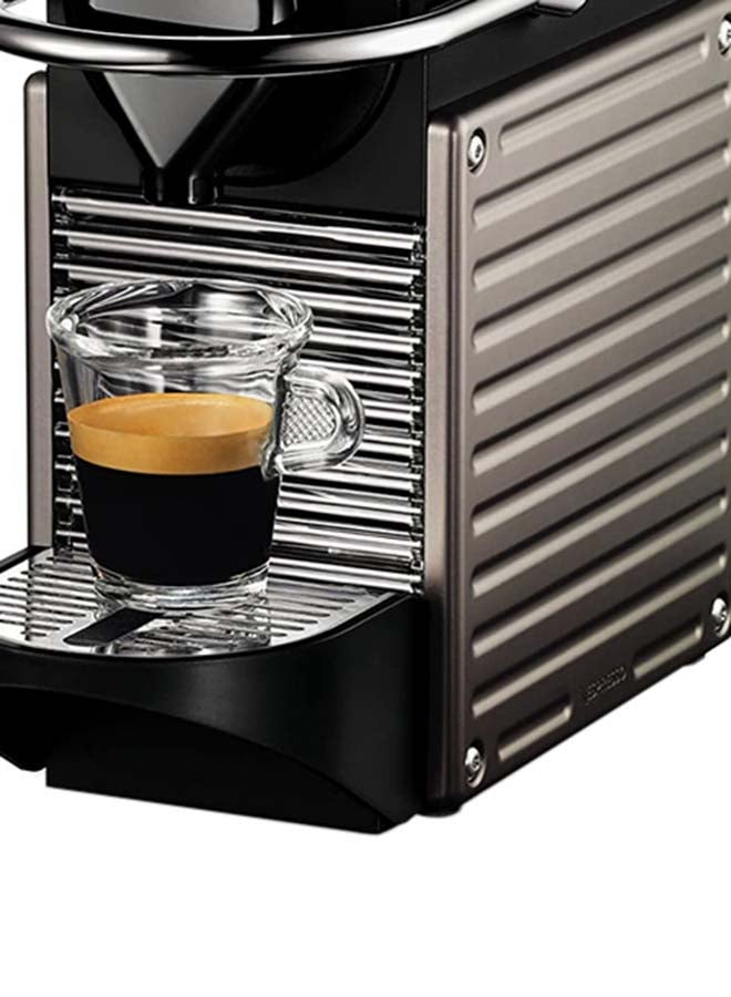 Nespresso - Pixie Bundle Coffee Machine 0 W C51BU-TI / C61-BU-TI Black/Silver - Image 1
