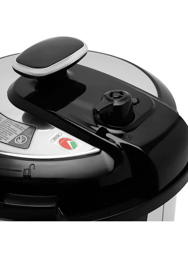 SUPER GENERAL - Electric Pressure Cooker 6.0 L 1000.0 W SGEC60DM Silver/Black - Image 1