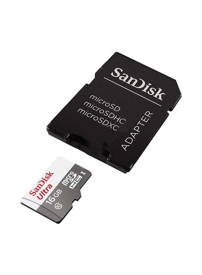 Sandisk - Ultra MicroSDHC With Adapter 16 GB - Image 1