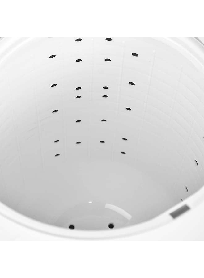 SUPER GENERAL - 10 Kg Twin-Tub Semi-Automatic Washing Machine, Efficient Top-Load Washer With Low Noise Gear Box, Spin-Dry, 84 x 49 x 92 Cm 630 W SGW1056N White - Image 1