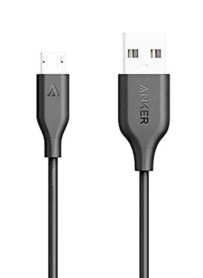 Anker - Original Micro USB Cable For Samsung , Huawei , Oppo , Xiaomi And Android Mobiles 3Ft Black - Image 1