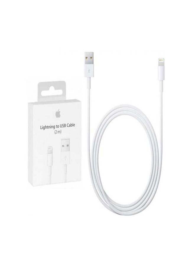 Apple - Charging And Data Transmission Cable For Mobile Phones White - Image 1