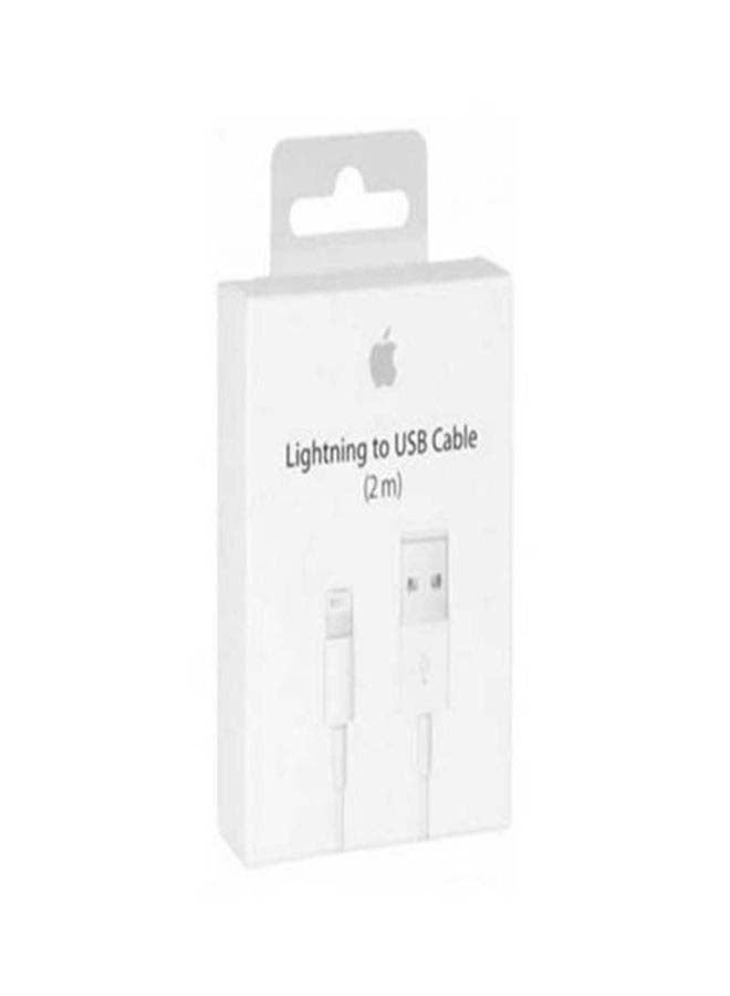 Apple - Charging And Data Transmission Cable For Mobile Phones White - Image 1