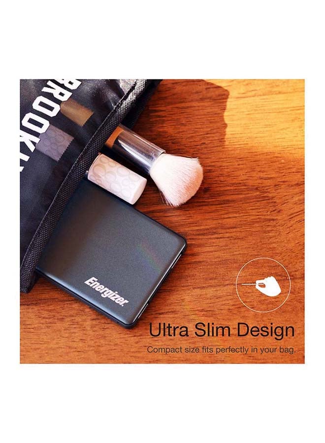 إنرجايزر - 10000.0 mAh Ultimate QualComm3.0 Power Bank, Two-Way Input/Output For IPhones/ IPads, Quick Charge3.0 Android Devices, Fast Recharging, PowerSafe Management, 18W Grey - Image 1