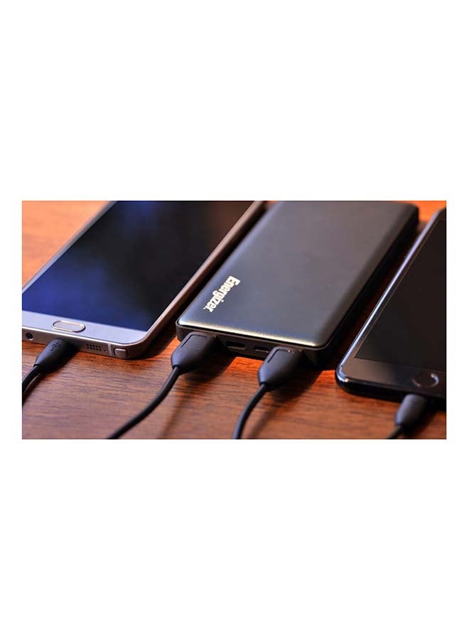 إنرجايزر - 10000.0 mAh Ultimate QualComm3.0 Power Bank, Two-Way Input/Output For IPhones/ IPads, Quick Charge3.0 Android Devices, Fast Recharging, PowerSafe Management, 18W Grey - Image 1