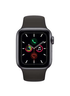 Watch Series 5 GPS Space Grey Aluminium Case With Sport Band 44mm Black