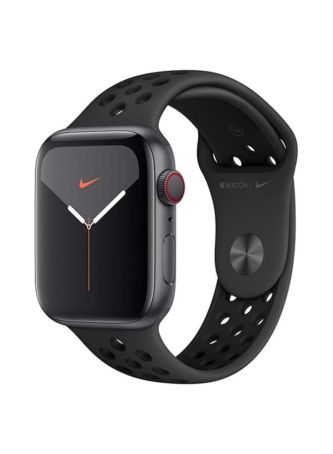 Apple - Watch Nike+ Series 5 GPS Space Gray Aluminum Case With Nike Sport Band 40mm Anthracite /Black - Image 1