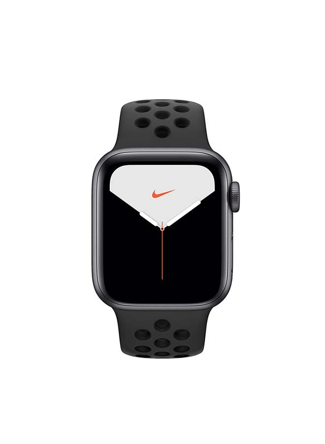 Apple - Watch Nike+ Series 5 GPS Space Gray Aluminum Case With Nike Sport Band 40mm Anthracite /Black - Image 1