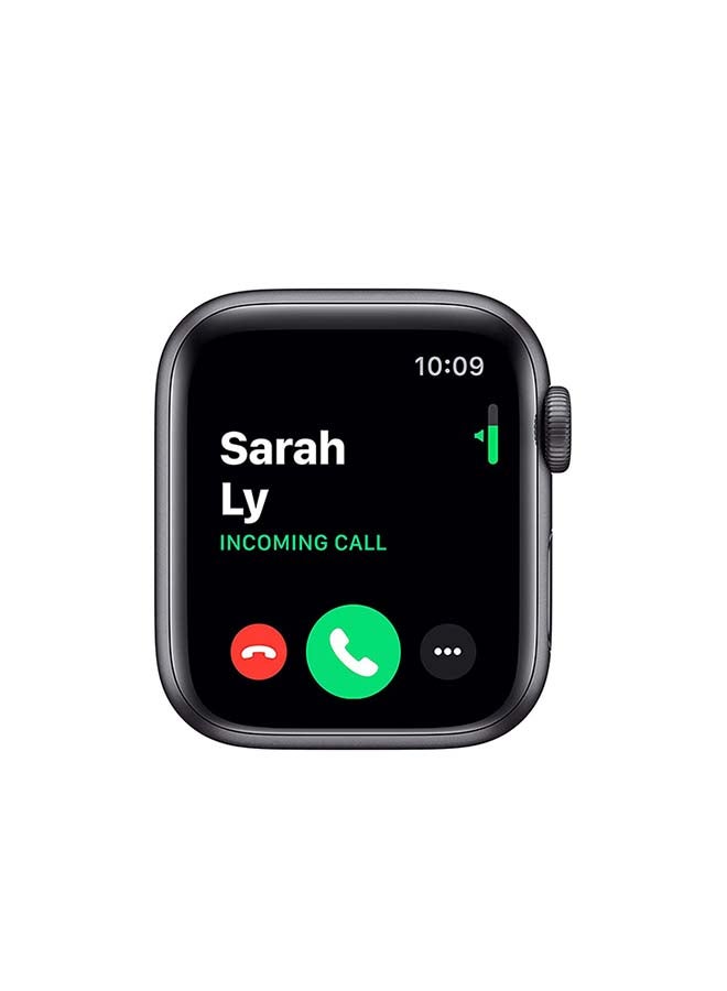 Apple - Watch Nike+ Series 5 GPS Space Gray Aluminum Case With Nike Sport Band 40mm Anthracite /Black - Image 1