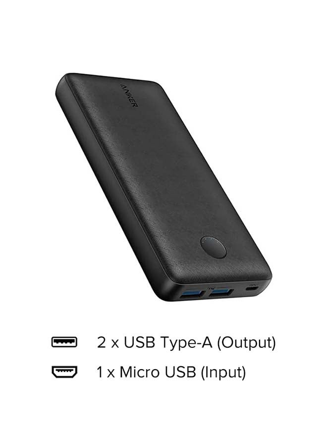 Anker - 20000 mAh PowerCore Select Power Bank With Quick Charge 18 watt Black - Image 1