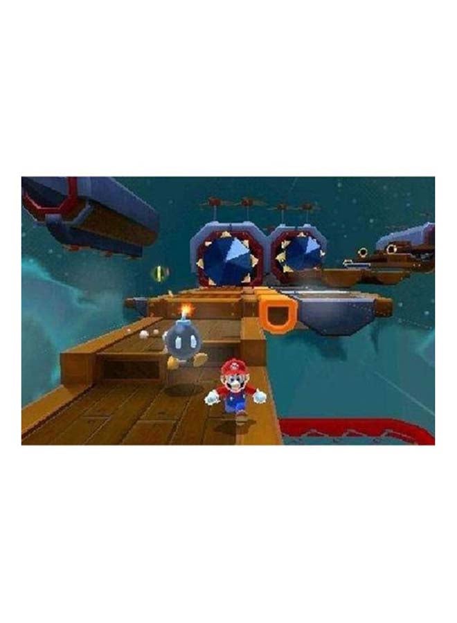 نينتندو - جهاز 2DS XL مع لعبة Super Mario 3D Land  - أسود - Image 1