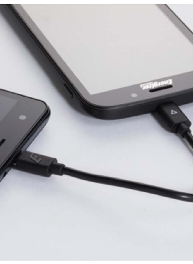 إنرجايزر كابل مشاركة الطاقة من مايكرو USB إلى مايكرو USB أسود - Image 3