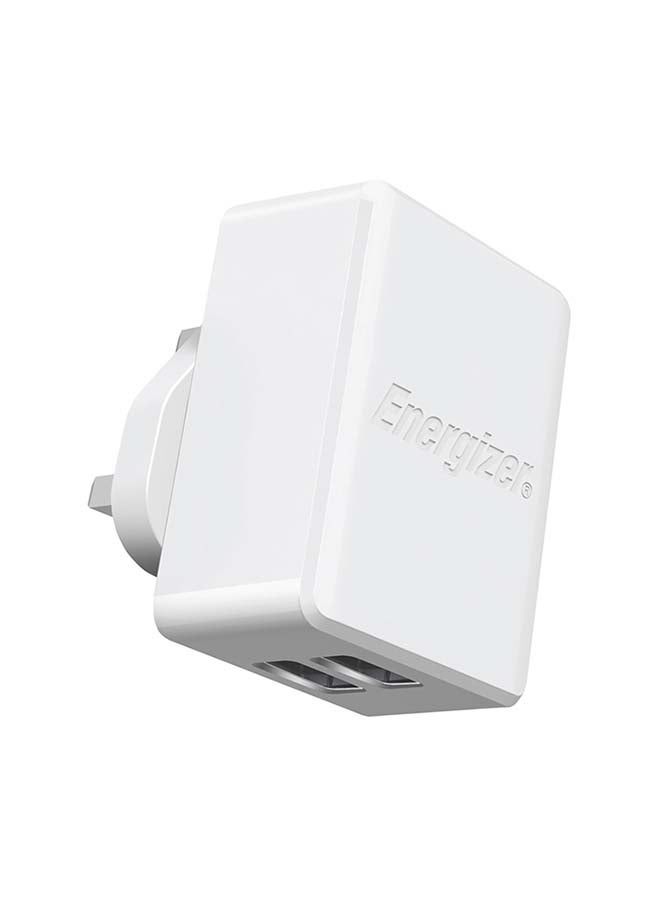Classic Fast Charging Single USB 1A Adapter With Smart IC Technology 5W White