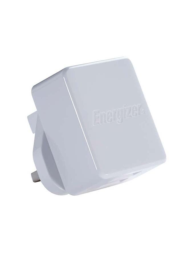 Classic Fast Charging Single USB 1A Adapter With Smart IC Technology 5W White