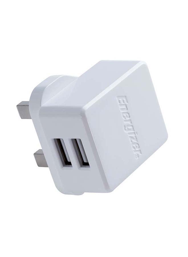 Classic Fast Charging Single USB 1A Adapter With Smart IC Technology 5W White