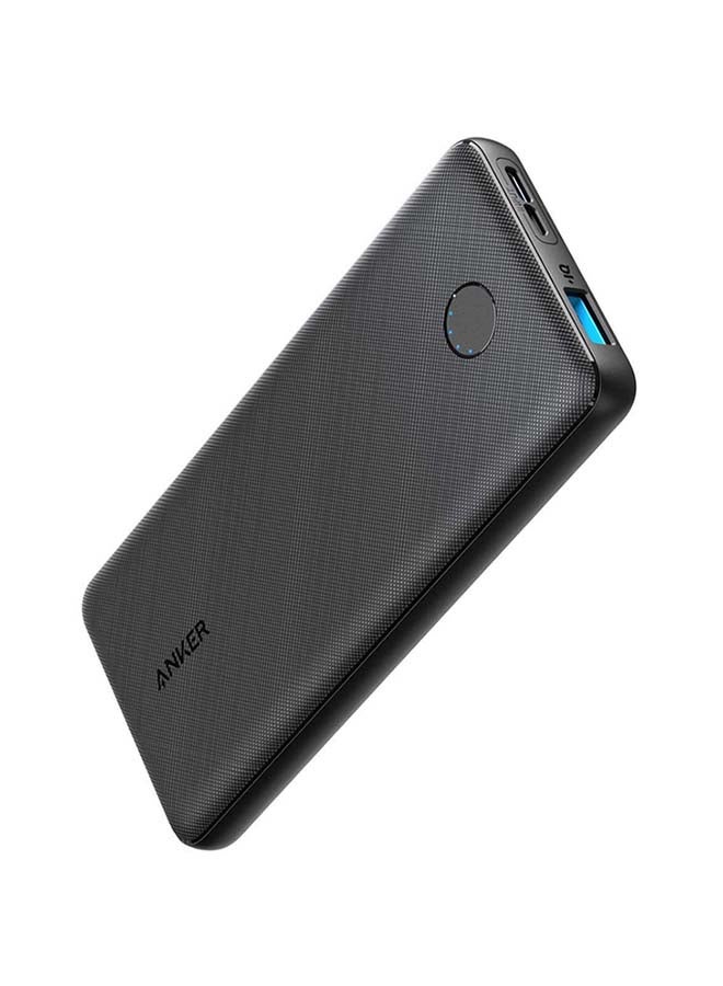 Anker - 10000 mAh PowerCore Slim Power Bank Black - Image 1