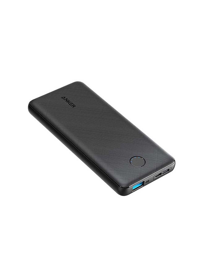 Anker - 10000 mAh PowerCore Slim Power Bank Black - Image 1