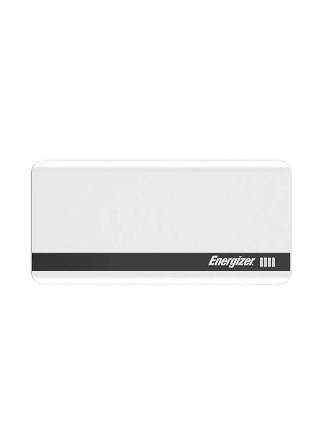 Energizer 10000.0 mAh Rapid Charging Power Bank With Dual Outputs And Type-C,Micro USB Inputs, Slim, Compact with PowerSafe Management White  - Image 2