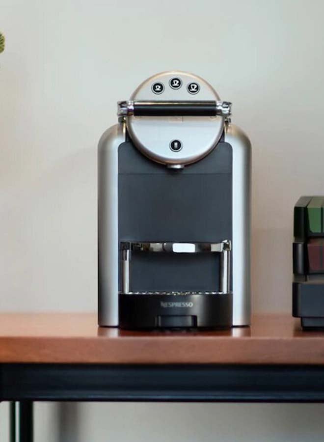 Nespresso - Zenius Coffee Machine ZN100EUR1 Silver/Black - Image 1