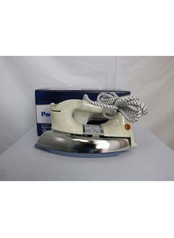 Panasonic - Electric Dry Iron 1000.0 W NI-22AWT White/Silver - Image 1