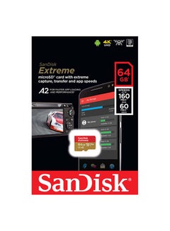 Sandisk Extreme microSDXC UHS-I Card 64 GB  - Image 3