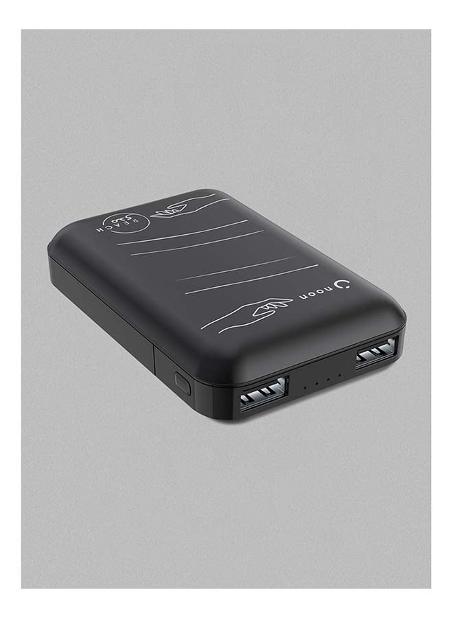 Noon East 10000.0 mAh Noon X Reach Charge For Change 10000 mAh Power Bank LP-1008AC-2 Black - Image 2