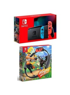 Nintendo Switch With Joy-Con Bundle With Ring Fit Adventure  - Image 1