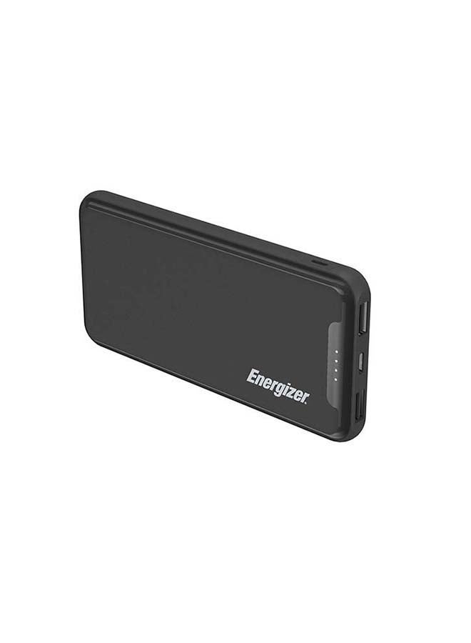 Energizer 10000 mAh Fast Charging Power Bank with Power Delivery and Qualcomm Quick Charging, Dual Inputs and Triple Outputs Black  - Image 1