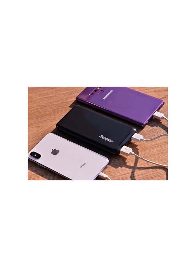 Energizer 10000 mAh Fast Charging Power Bank with Power Delivery and Qualcomm Quick Charging, Dual Inputs and Triple Outputs Black  - Image 5