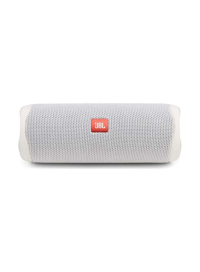 JBL Flip 5 Waterproof Portable Bluetooth Speaker White - Image 1