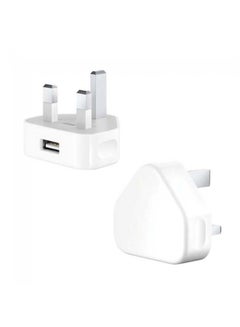 Apple 2 in 1 Pack of Apple 5W USB Power Adapter and Lightning USB Cable 1m white  - Image 4