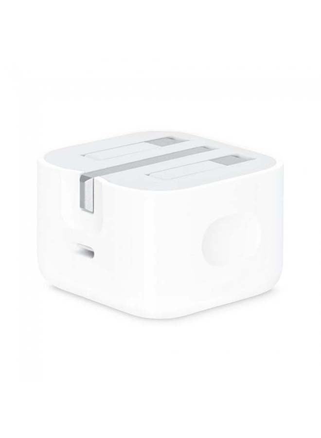 Apple 2 in 1 Pack of 20W USB-C Power Adapter and USB-C  Charge Cable 1m white - Image 4