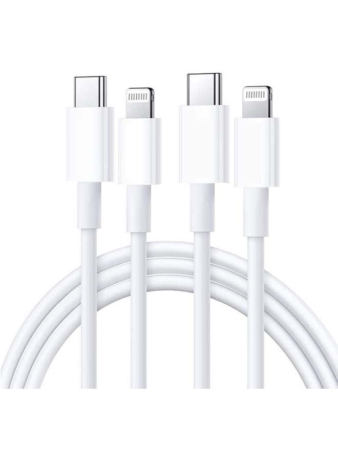 Apple 2 in 1 Pack of 20W USB-C Power Adapter and USB-C Charge Cable (2 m) white  - Image 5