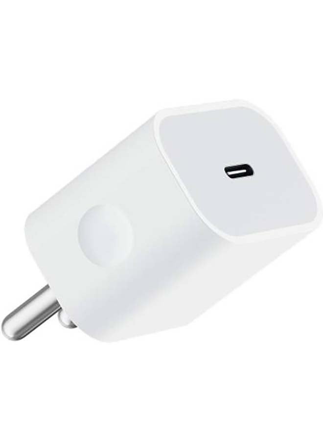 Apple - 2 in 1 Pack of 20W USB-C Power Adapter and USB-C Charge Cable (2 m) white - Image 1