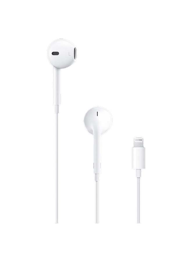 أبل - مجموعة من 3 قطع من محول طاقة USB-C بقدرة 20 وات وسماعات إيربودز مع موصل Lightning وكابل من USB-C إلى Lightning بطول 1 متر أبيض - Image 1