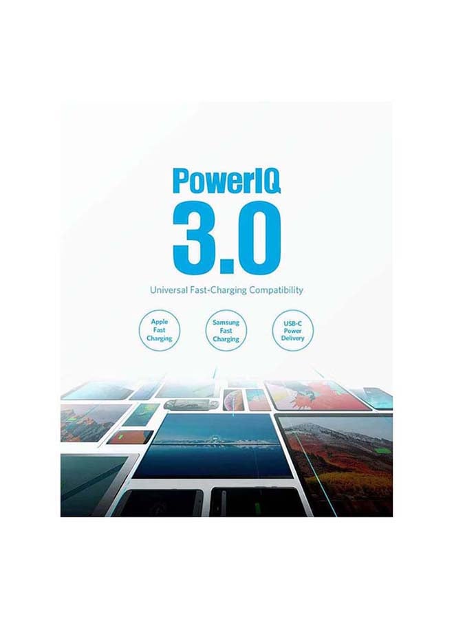 Anker - Anker USB C Plug, 20W PIQ 3.0 Fast Charger for the New iPhone, PowerPort III USB-C Charger for iPhone 14 Pro Max/14 Pro/14 Plus/14/13/12/11, iPad/iPad mini, MagSafe, and More (Cable Not Included) White - Image 1