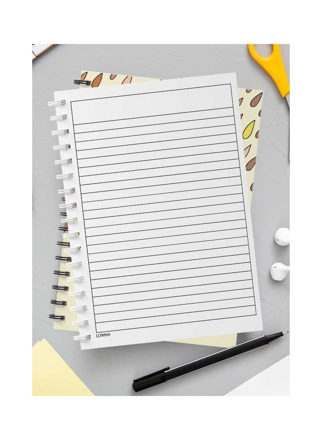 LOWHA Spiral Notebook Multicolour - Image 3