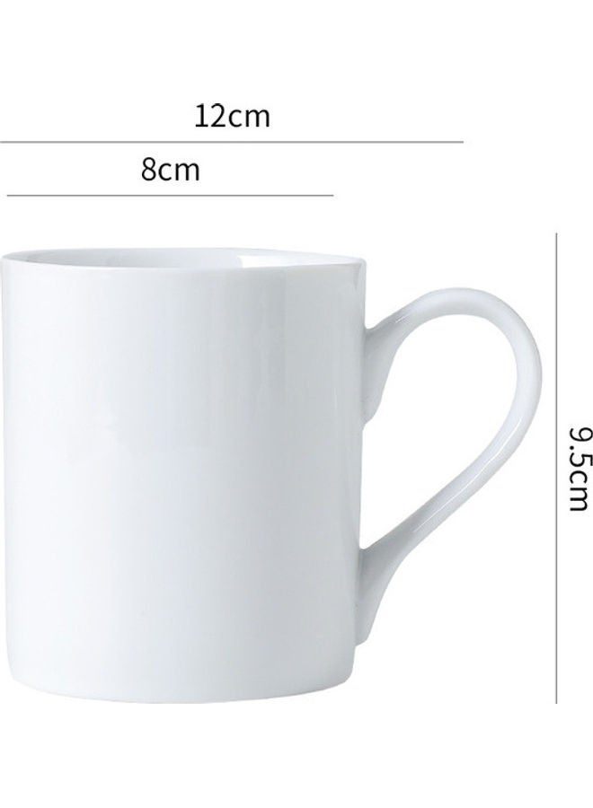Shuer 6-Piece Ceramic Mug White 12 X 8 X 9.5cm - Image 2