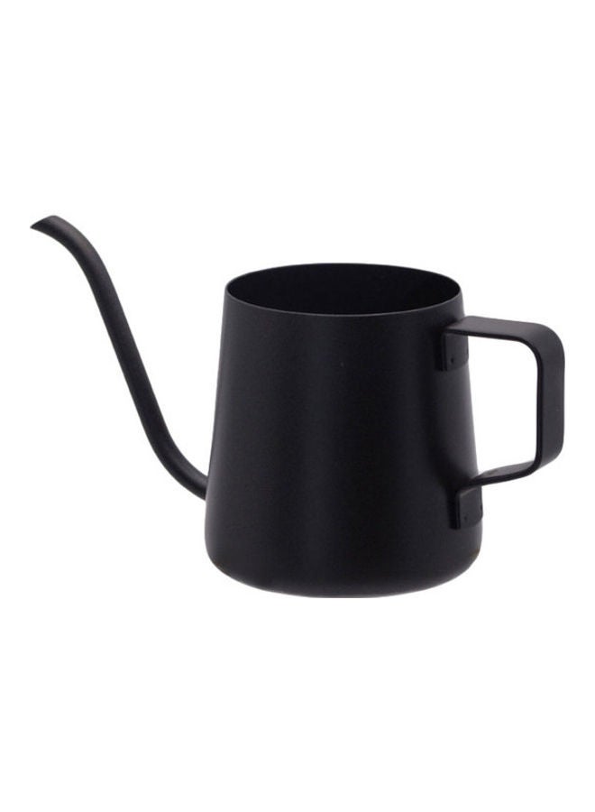 Long Narrow Hanging Ear Coffee Pot Black 16.4x7x7.2cm  - Image 1