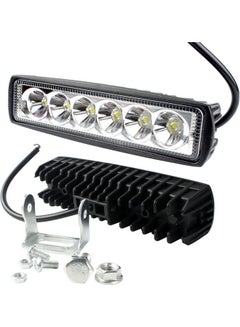 Generic 6 LED 18W Off Road Driving Fog Light with Spot Flood Beam  - Image 3