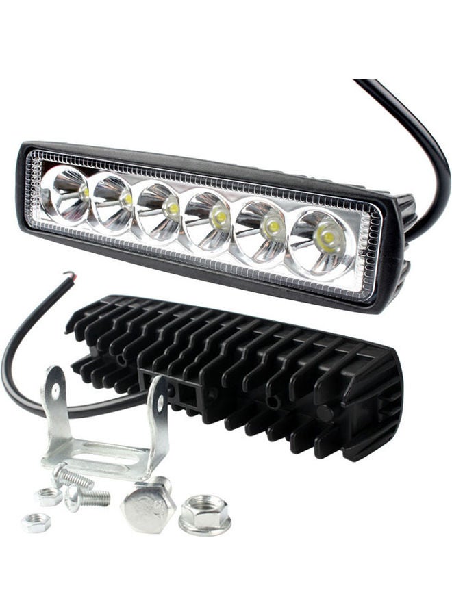 Generic - 6 LED 18W Off Road Driving Fog Light with Spot Flood Beam - Image 1