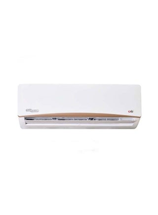 Super General 1.5 Ton Split Air Conditioner, 18000 BTU, Rotary Compressor, Auto Restart, Gold Fin, 4-way swing, 0 W SGS-195-NE White