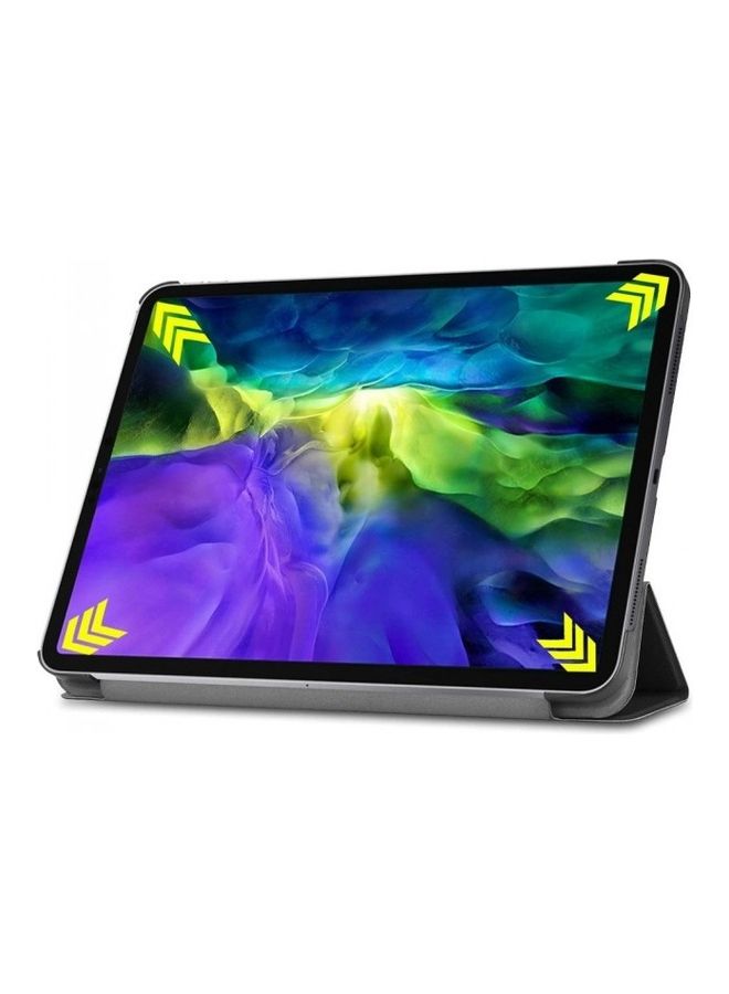 MARGOUN - Leather Folio Stand Case Cover for Apple ipad 10.2 (7th, 8th, 9th Generation) Black - Image 1
