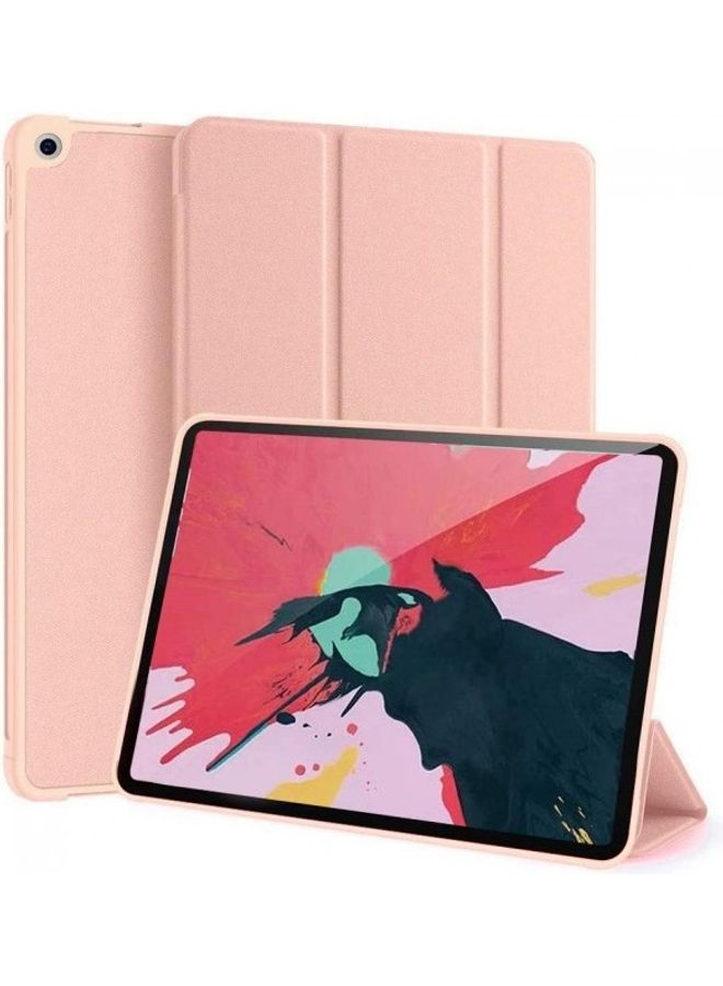 MARGOUN - Leather Folio Stand Case Cover for Apple ipad 10.2 (7th, 8th, 9th Generation) Rose Gold - Image 1
