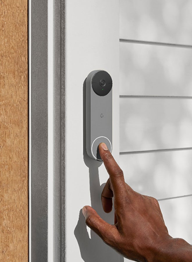 Google Video Doorbell Ash 1.8 x 6.3 x 0.95inch - Image 3