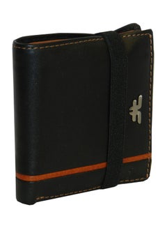 LAVERI LEATHER Genuine Leather Logo Detail Long Wallet Black  - Image 1