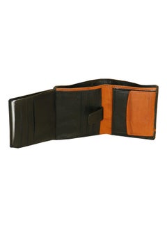 LAVERI LEATHER Genuine Leather Logo Detail Long Wallet Black  - Image 5
