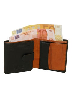 LAVERI LEATHER Genuine Leather Logo Detail Long Wallet Black  - Image 3